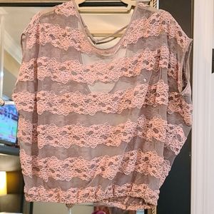 Free People Lace Top